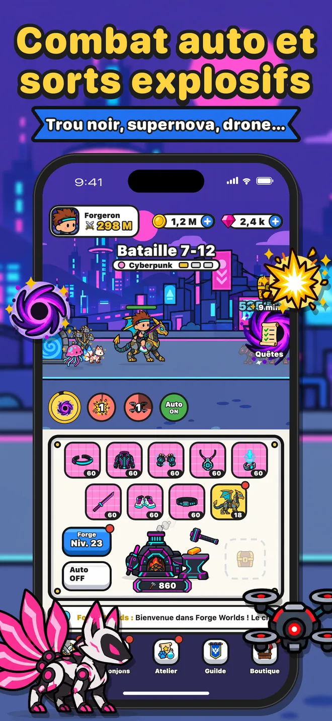 Capture d'écran de Forge Worlds n° 5