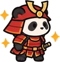 Samurai Panda